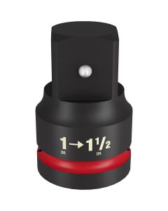 MLW49-66-6732 image(0) - Milwaukee Tool SHOCKWAVE Impact Duty 1"Drive 1-1/2" Standard 6 Point Socket