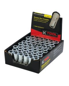 K Tool International Grease Coupler Display 54 piece