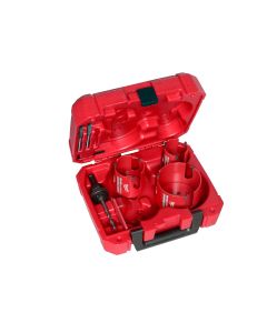 MLW49-56-9280 image(0) - Milwaukee Tool 7 PC BIG HAWG with Carbide Teeth Hole Saw Kit