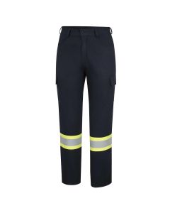 OBRZFJ219-34X34 image(0) - OBERON Cargo Pants - Hi-Vis FR/Arc-Rated 7.5 oz 88/12 - StarTech Tape - Navy - Size: 34X34