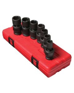 SUN2655 image(1) - Sunex SOCKET SET IMPACT 1/2IN. DRIVE 7 PC UNIV STD MET