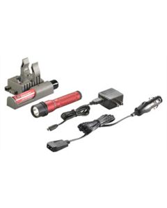 STL74363 image(1) - Streamlight Strion LED Bright and Compact Rechargeable Flashlight - Red