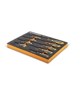KDTGWMSSCRPH image(0) - 9 Piece Phillips Dual Material Screwdriver Set in Foam Storage Tray