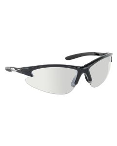 DB2 Safe Glasses w/ Black Frame and Indoor/Outdoor Lens in Polybag