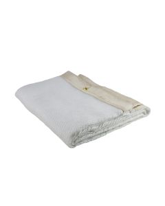 SRW36290 image(0) - Wilson by Jackson Safety Wilson by Jackson Safety - Welding Blanket - Uncoated Fiberglass - Weight (per sq. yd.) 18 oz - Thickness 0.028" - White - 6' x 6'