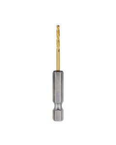 MLW48-89-4602 image(1) - Milwaukee Tool 5/64" SHOCKWAVE RED HELIX Titanium Drill Bit