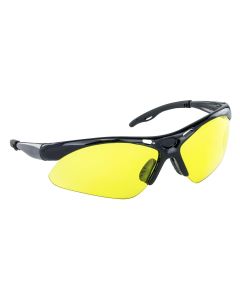 Diamondback Safe Glasses w/ Black Frame and Yellow Lens
