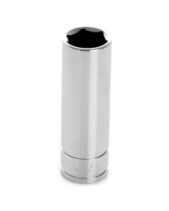 WLMW38318 image(0) - Wilmar Corp. / Performance Tool 3/8'' Dr 6pt Deep Socket 9/16"