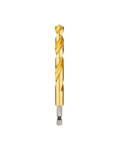 MLW48-89-4625 image(1) - Milwaukee Tool 7/16" SHOCKWAVE RED HELIX Titanium Drill Bit