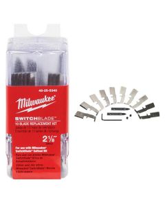 MLW48-25-5320 image(0) - Milwaukee Tool SWITCHBLADE 10 Blade Replacement Kit - 1-3/8"