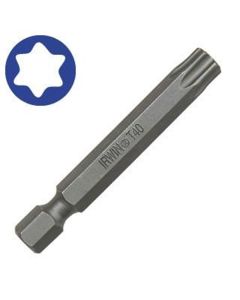 Irwin Industrial Power Bit, T15 Torx, 1/4 in. Hex Shank with Groove