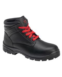 Avenger Work Boots Builder Series - Men's Mid Top Work Boot - Steel Toe - ST | EH | SR - Black - Size: 9.5W