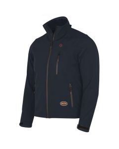 SRWV1210280U-S image(2) - Pioneer Pioneer - Heated Softshell Jacket - Navy  - Size Small