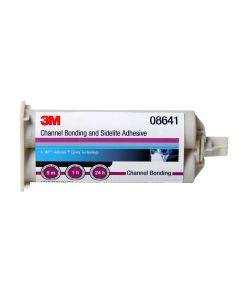 MMM8641 image(0) - 3M ADHESIVE-CHANNEL BONDING & SIDELITE BLACK 6/CASE