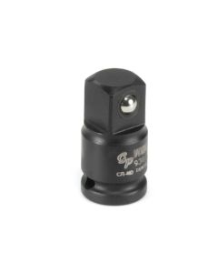 GRE938A image(0) - Grey Pneumatic 1/4" Female x 3/8" Male Adapter w/ Friction Ball