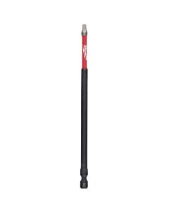 MLW48-32-4816 image(1) - Milwaukee Tool SHOCKWAVE 6&rdquo; Impact Square Recess #3 Power Bits (Bulk 10)