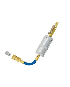 TRATP9883-BX image(0) - Tracer Products Universal, 2 oz (60 ml), Refillable A/C and Oil Fluid Injector w/ R-1234yf Hose, Coupler and Purge Fitting