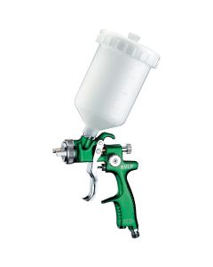 ASTEUROHV103 image(0) - Astro Pneumatic EuroPro Forged HVLP 1.3mm Spray Gun w/ Plastic Cup