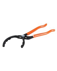 OTC4560 image(0) - OTC Heavy-Duty Adjustable Oil Filter Pliers - 2-1/4" to 5" Capacity