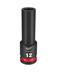 MLW49-66-6273 image(0) - SHOCKWAVE Impact Duty 1/2"Drive 12MM Deep 6 Point Socket