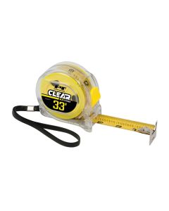 WLMW5047 image(1) - Wilmar Corp. / Performance Tool 33' X 1" Clear Tape Measure