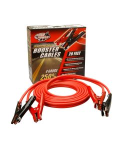 ECI08660 image(1) - Coleman Cable CABLE BOOSTER 20' 4GA TWIN RED