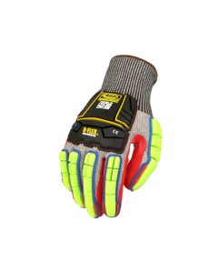RIN065-09 image(0) - Ringers Ringers R065 R-Flex Nitrile Half-Dipped Impact Gloves Medium