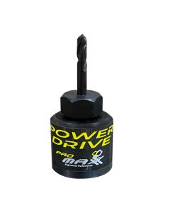 ProMaxx PowerDrive 1/4&rdquo; Ratchet Adapter w Threaded 1/8" drill bit