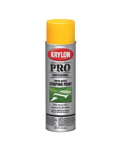 Krylon Striping Paint Athletic Field Yellow 18 oz. A