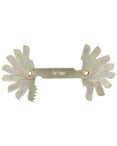 MLW49-57-5012 image(0) - Milwaukee Tool 0.35-3.00 mm Metric Thread Pitch Gauge