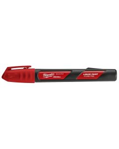 MLW48-22-3741 image(0) - Milwaukee Tool INKZALL Red Liquid Paint Marker
