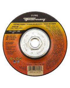 FOR71792-5 image(0) - Forney Industries Cut-Off Wheel, Metal, Type 27, 4-1/2 in x .045 in x 5/8 in-11 5 PK