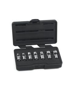 KDT80564 image(0) - GearWrench 7PC 3/8" DRIVE 6PT FLEX SAE SOCKET SET