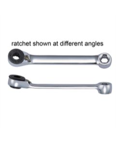 VIMHBR3 image(0) - VIM Tools Double Ended 1/4 in. Hex Bit Ratchet