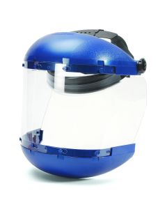 SRWS38140 image(0) - Sellstrom- Face Shield - 380 Series - 6.5" x 19.5" x 0.040" Window - Clear AF - Ratcheting Headgear - Dual Crown