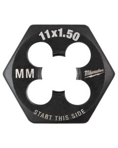 MLW49-57-5356 image(0) - Milwaukee Tool M11-1.50 mm 1-Inch Hex Threading Die