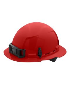 MLW48-73-1109 image(0) - Milwaukee Tool BOLT Red Full Brim Hard Hat w/4pt Ratcheting Suspension (USA) - Type 1, Class E