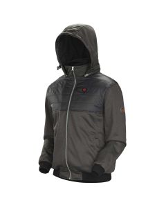 SRWV3210440U-2XL image(0) - Pioneer Pioneer&reg; - Heated Fleece Hoodie - Charcoal - Size 2XL