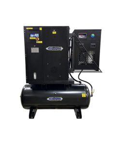 EMXERIK010001 image(0) - EMAX EMAX 10HP 1PH Industrial Rotary Screw Compressor-120 Gal Tank Mount w/Air Dryer