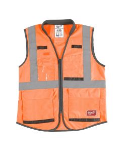 MLW48-73-5051 image(0) - Milwaukee Tool Hi Vis Orange Prfrm Sfty Vest - S/M