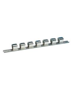 Grey Pneumatic 1/4" Clip Rail Clips Only