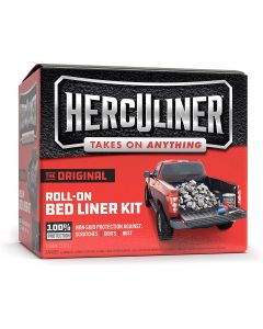 JBWHCL1B8 image(0) - J B Weld Herculiner Roll- On Bed Liner Kit 1 Gallon