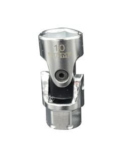 VIMFF410M image(0) - VIM Tools Firm Flex 10 mm 1/4 Inch Drive UJ 6 Point Socket