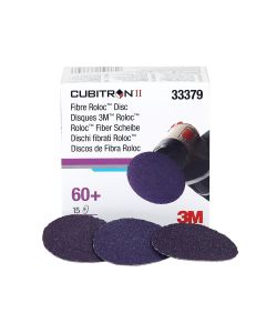 MMM33379 image(0) - 3M CUBITRON II FIBRE ROLOC DISC 2" 60+ 15/BX, 6BX/CS