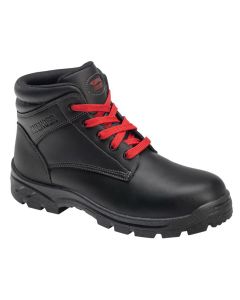 Avenger Work Boots - Builder Series - Men's Mid Top Work Boot - Steel Toe - ST | EH | SR - Black - Size: 8.5W
