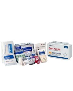 FAO90755 image(0) - First Aid Only 10 Person First Aid Kit ANSI A Metal Case