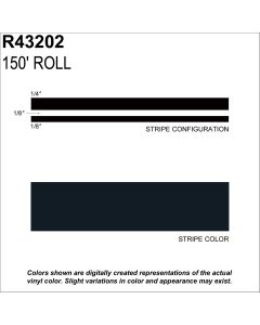 SHR43202 image(0) - MS, 1/2" X 150'; Black