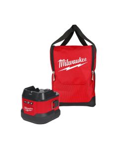 MLW49-16-2123B image(2) - Milwaukee Tool M18 Utility Remote Control Search Light Portable Base w/ Carry Bag