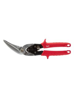 MLW48-22-4538 image(0) - Milwaukee Tool Long Cut Offset Left Aviation Snips