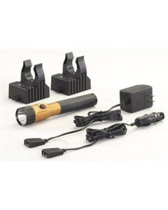 STL75646 image(0) - Streamlight Stinger DS LED Bright Rechargeable Flashlight with Dual Switches - Orange